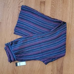 New BCBGMAXAZRIA plum combo size M pants